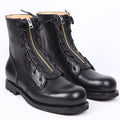 Leather High-Top Boots