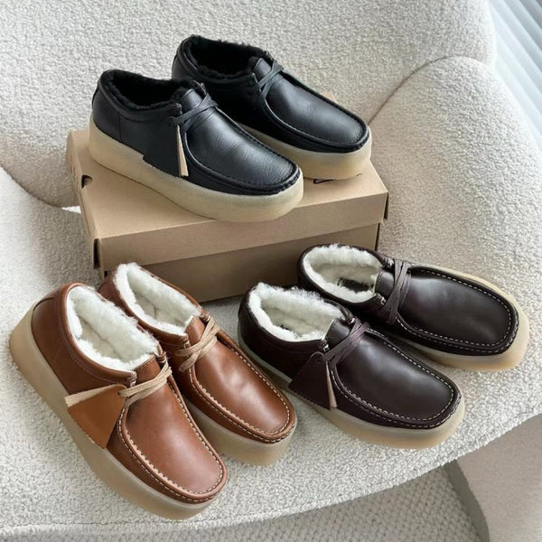 Retro British Style Platform Shoes