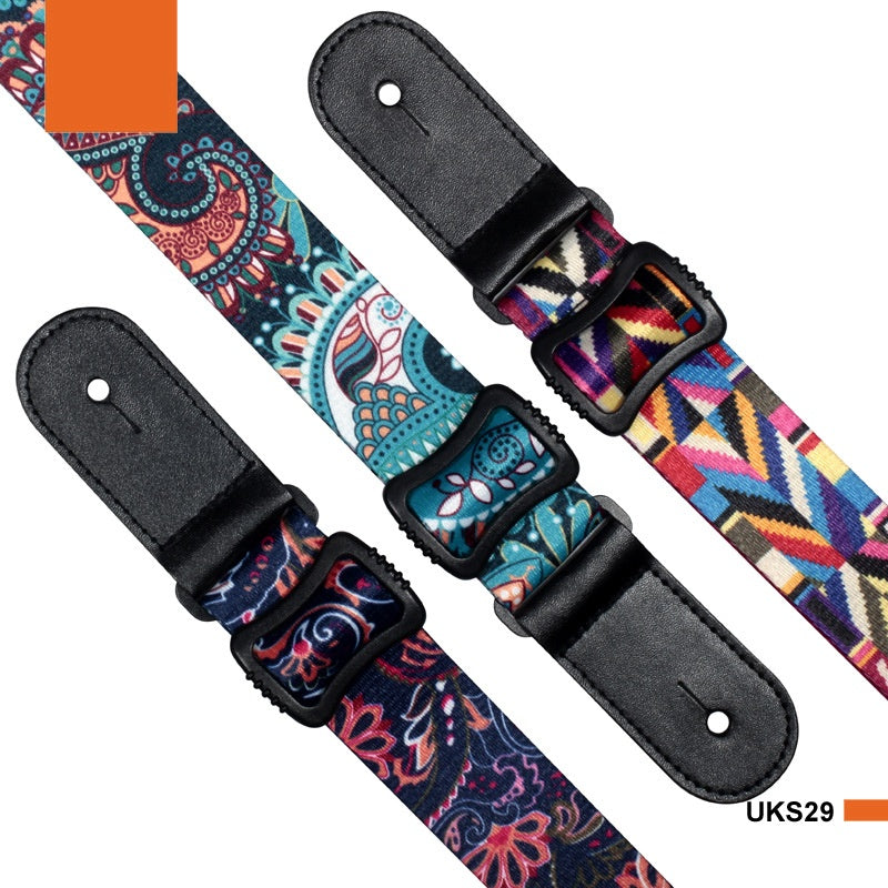 Color & Print Guitar Strap