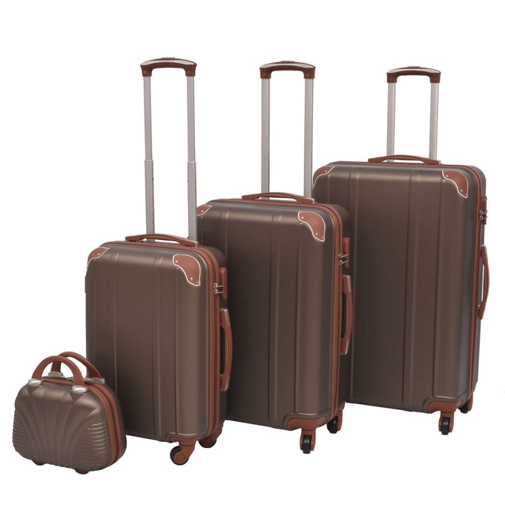 Hard Shell Trolley 4-Piece Set