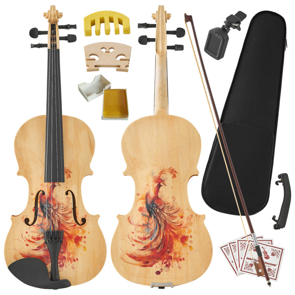 Full-Size Handcrafted Violin Set