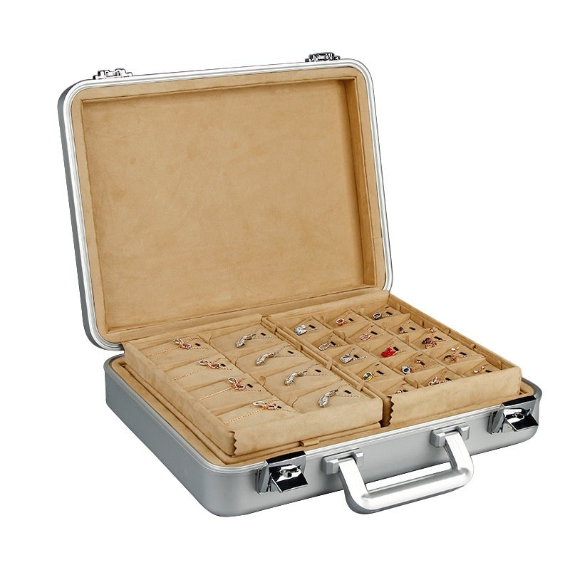 Portable Aluminum Jewelry Box