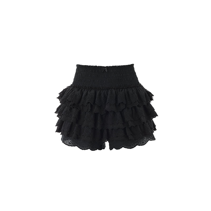 Lace Short Skirt