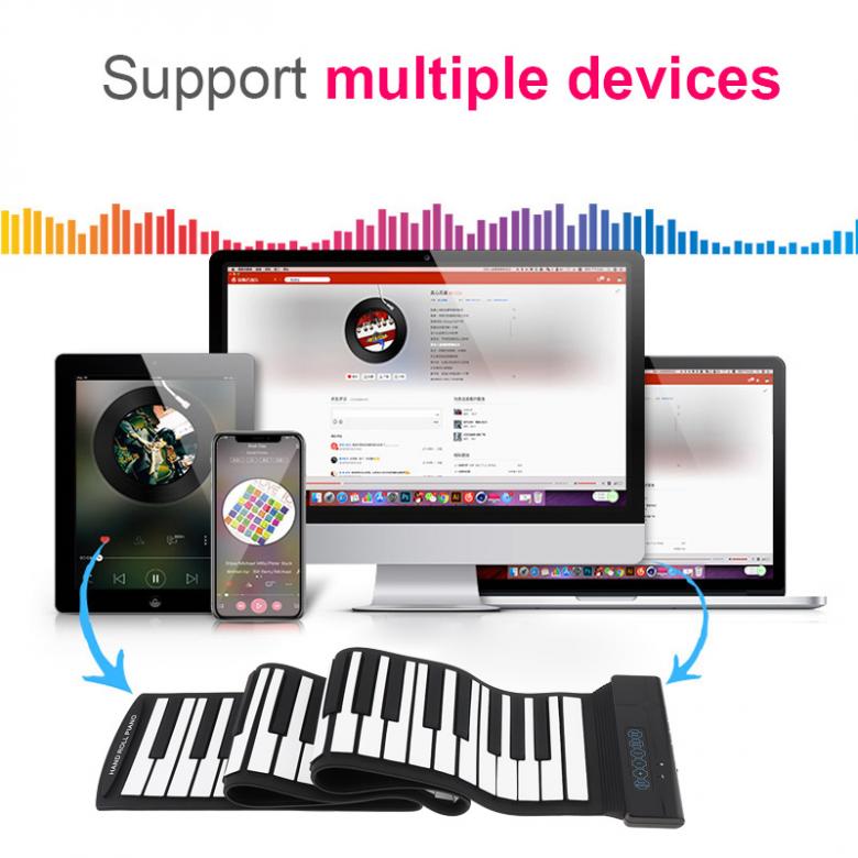 Portable Roll Up Piano Keyboard
