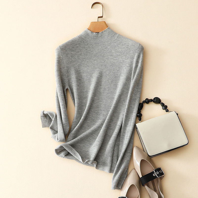 Half High Collar Sweater