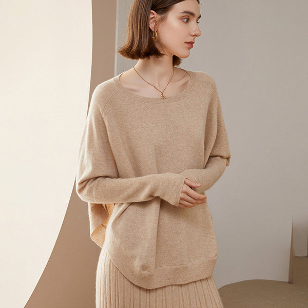 Round Neck Cashmere Shirt