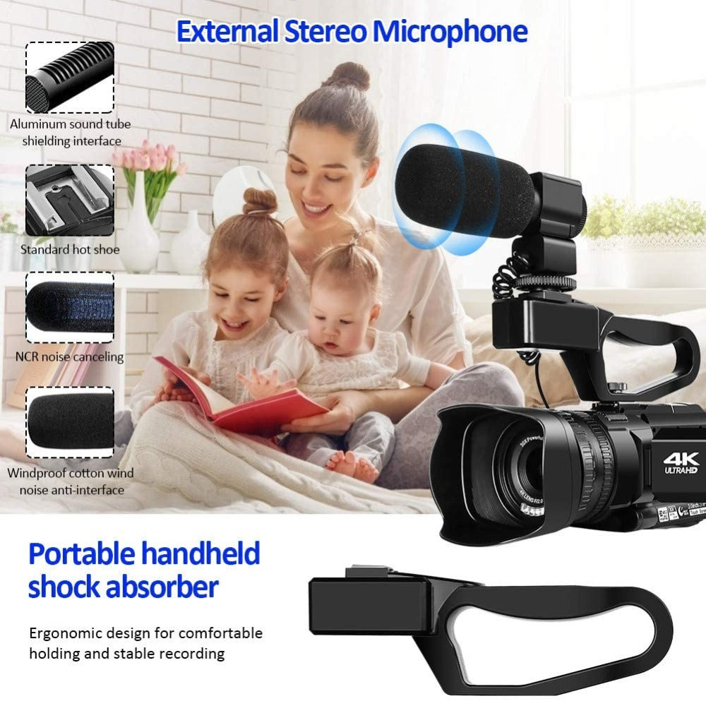 HD 4K Video Camera