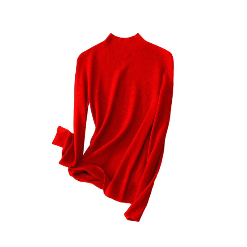 Half High Collar Sweater