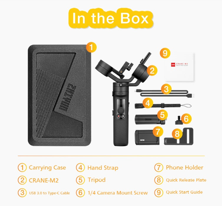 M2 Camera Stabilizer