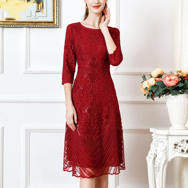 Embroidered Dress