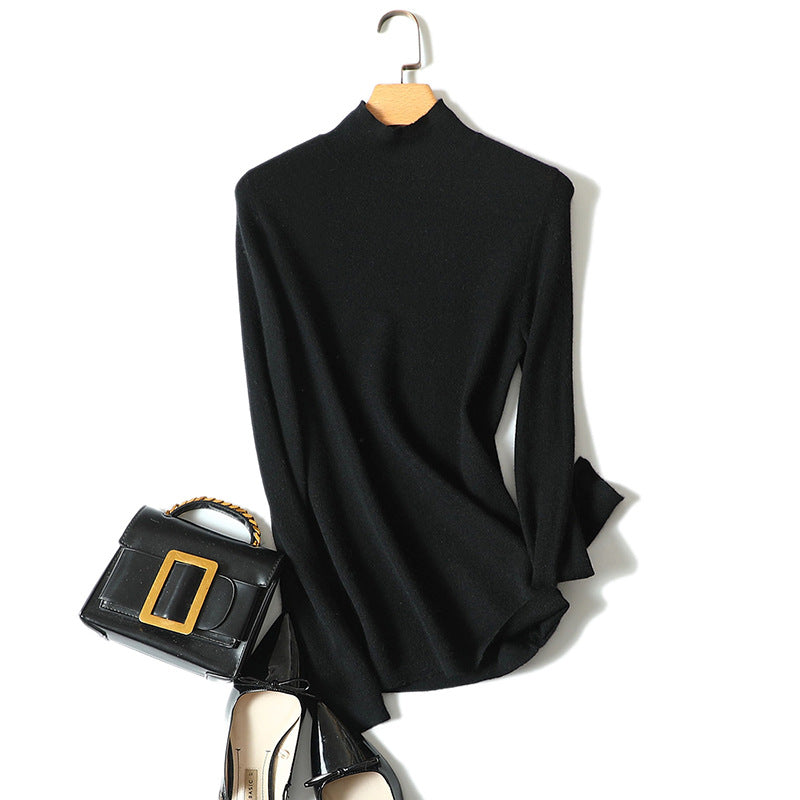 Half High Collar Sweater