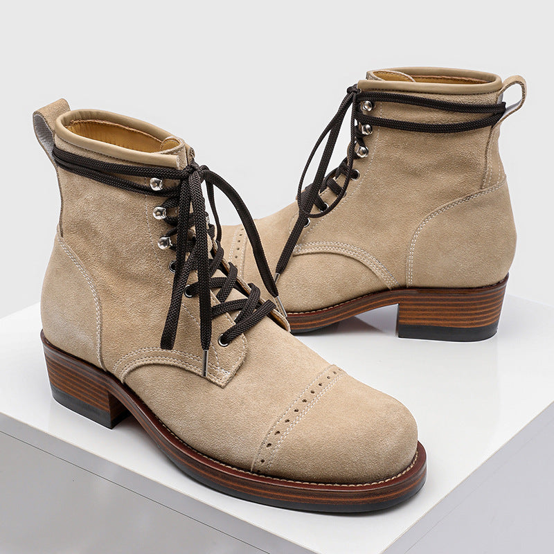 Retro Motorcycle Martin Boots