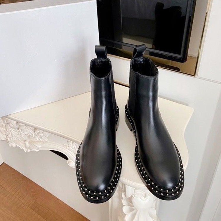 British Style Leather Boots