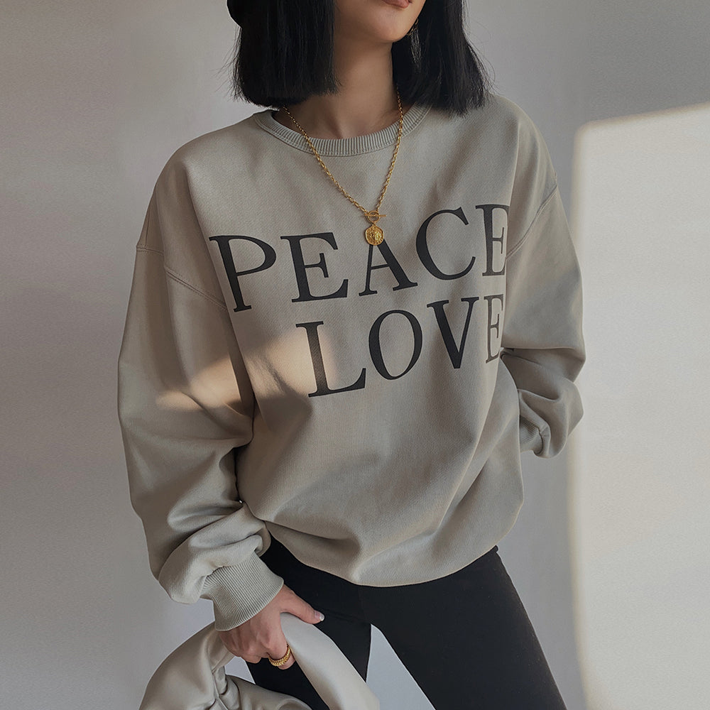 Peace & Love Sweater