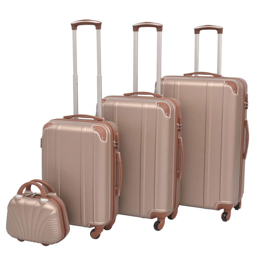 Hard Shell Trolley 4-Piece Set