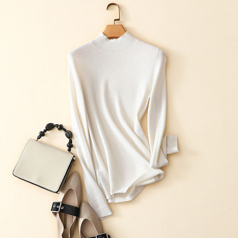 Half High Collar Sweater