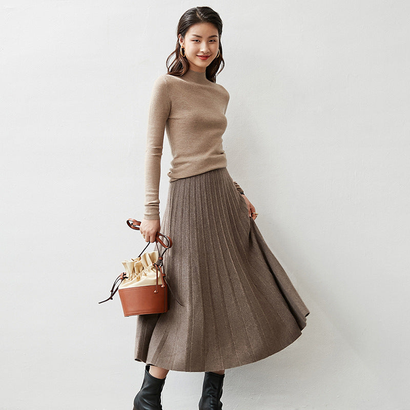 Half High Collar Sweater