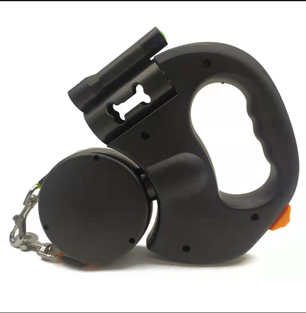 Dual Retractable Light Up Dog Leash