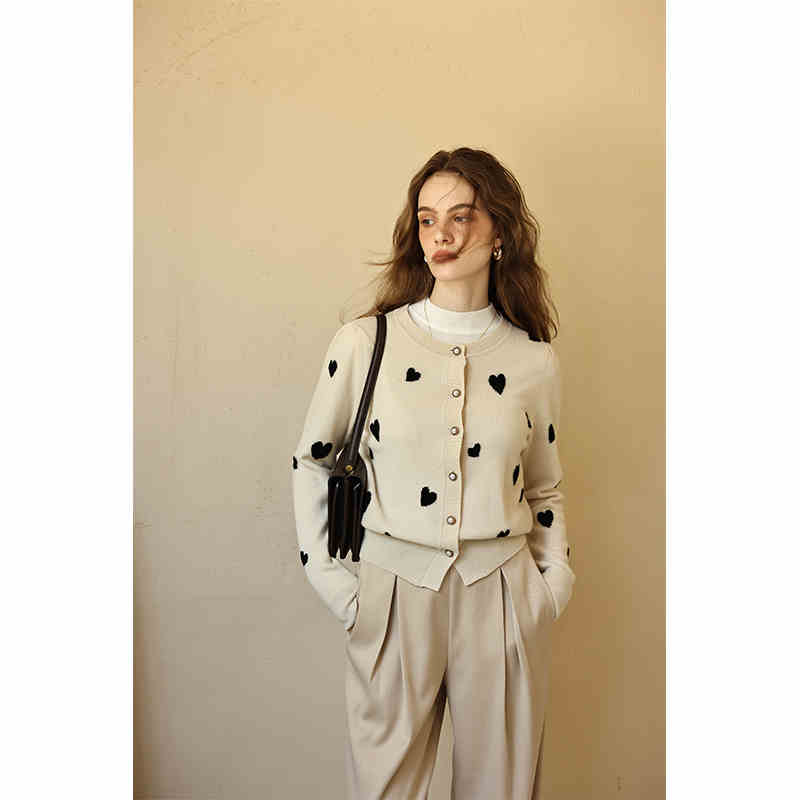 Knitted Cardigan Sweater Coat