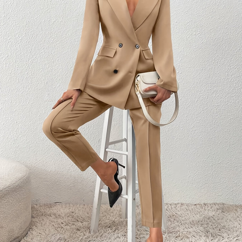 Elegant Two-Piece Pants Suit