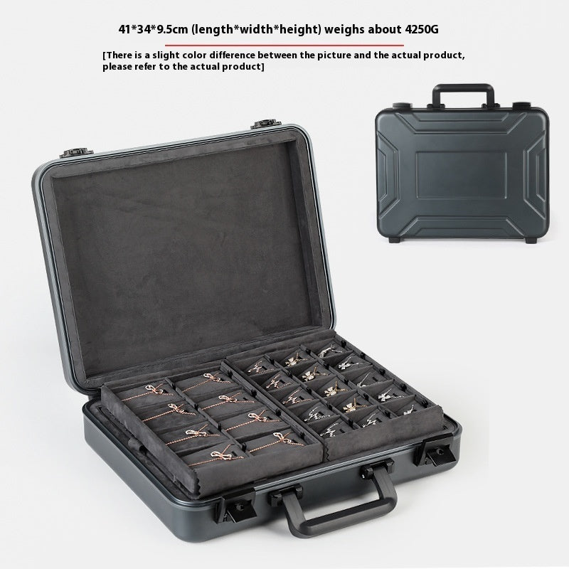 Portable Aluminum Jewelry Box
