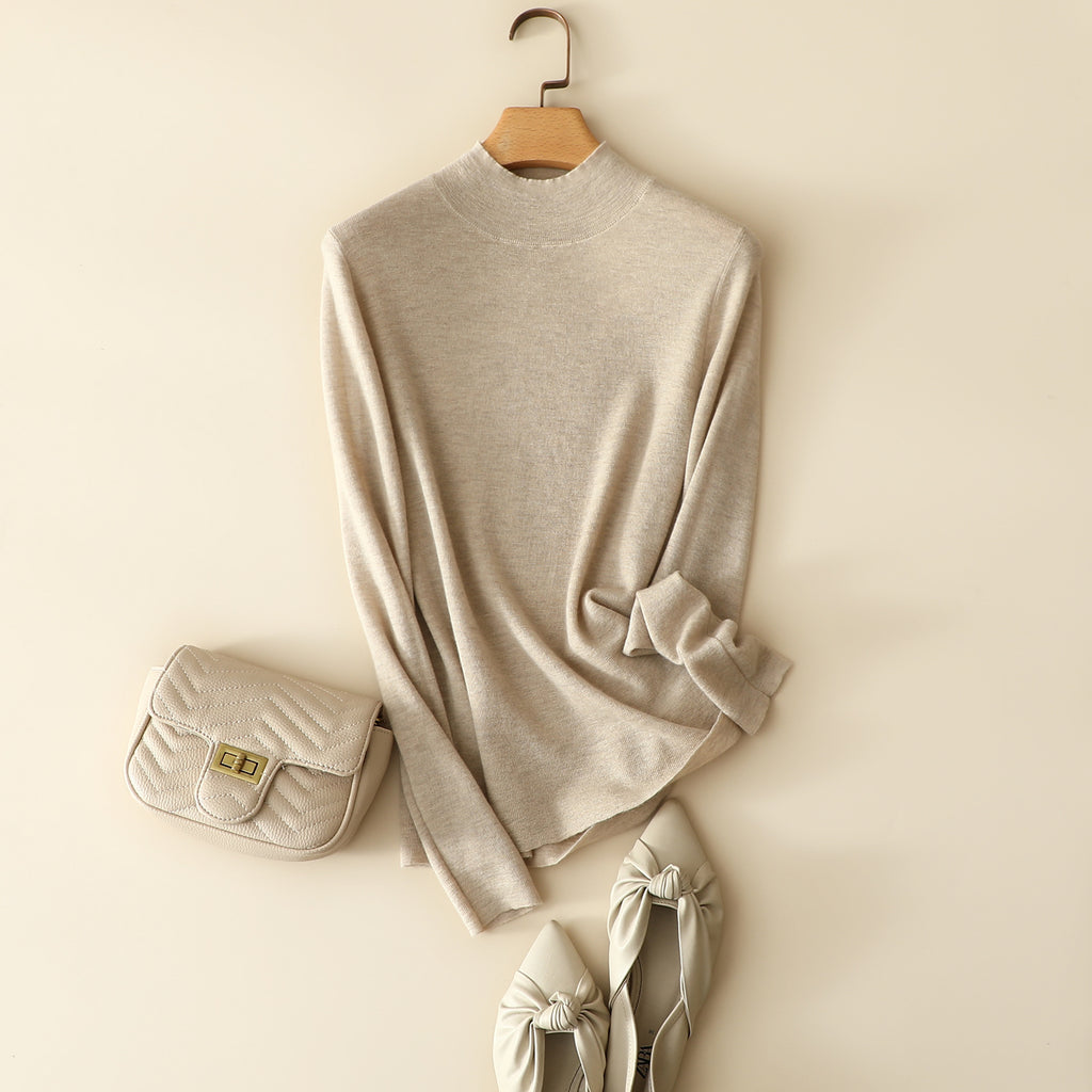 Half High Collar Sweater