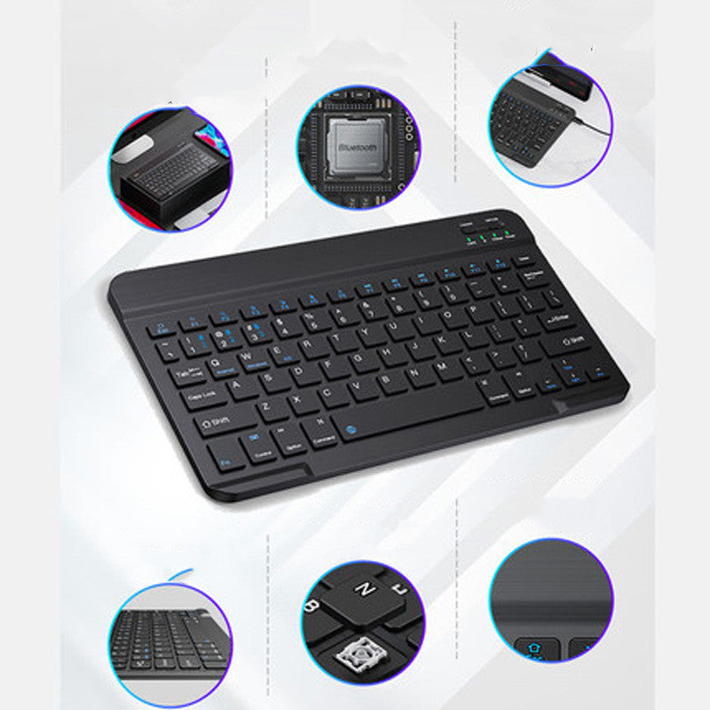 Wireless Keyboard for iPad & Tablets