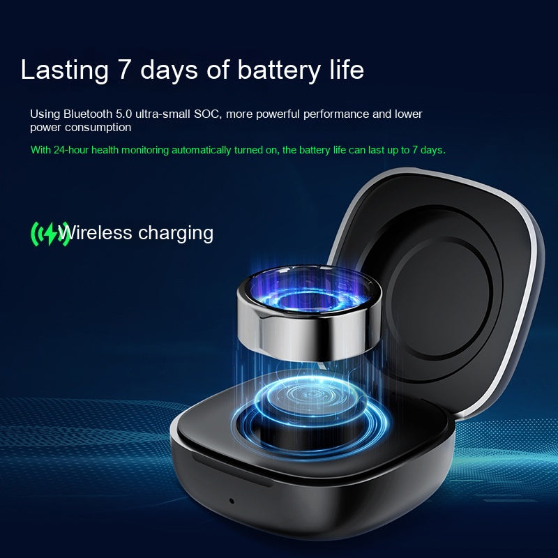 Blood Sugar Testing & Health Monitor Smart Ring