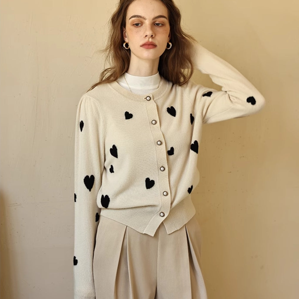 Knitted Cardigan Sweater Coat