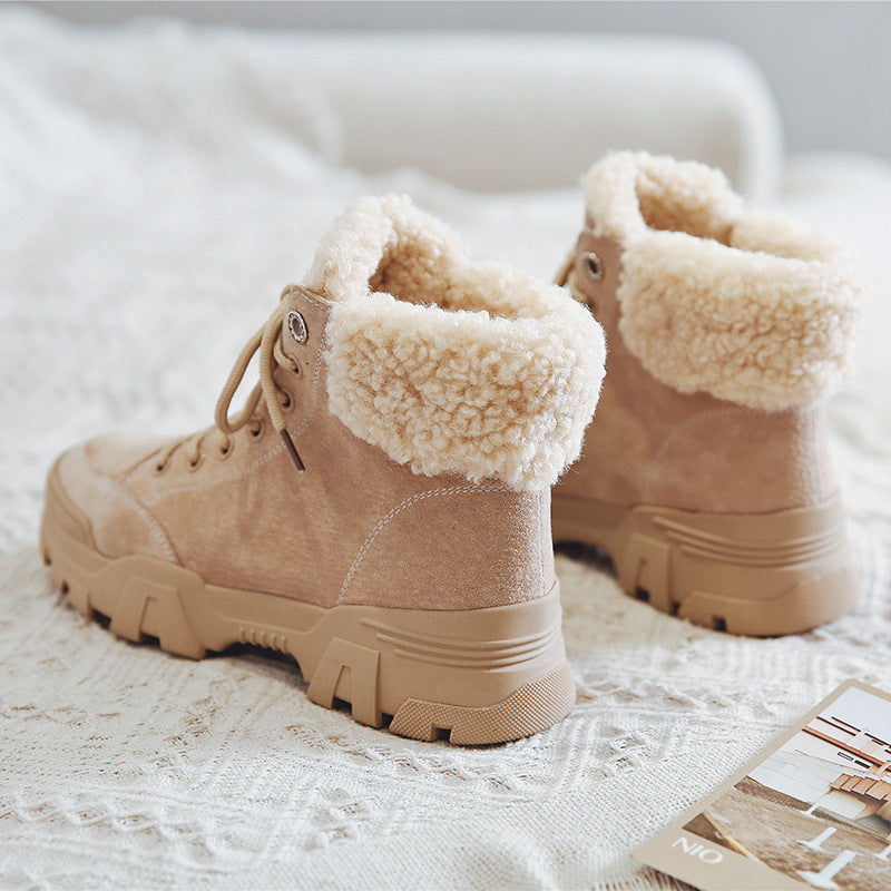 British Style Leather Martin Boots