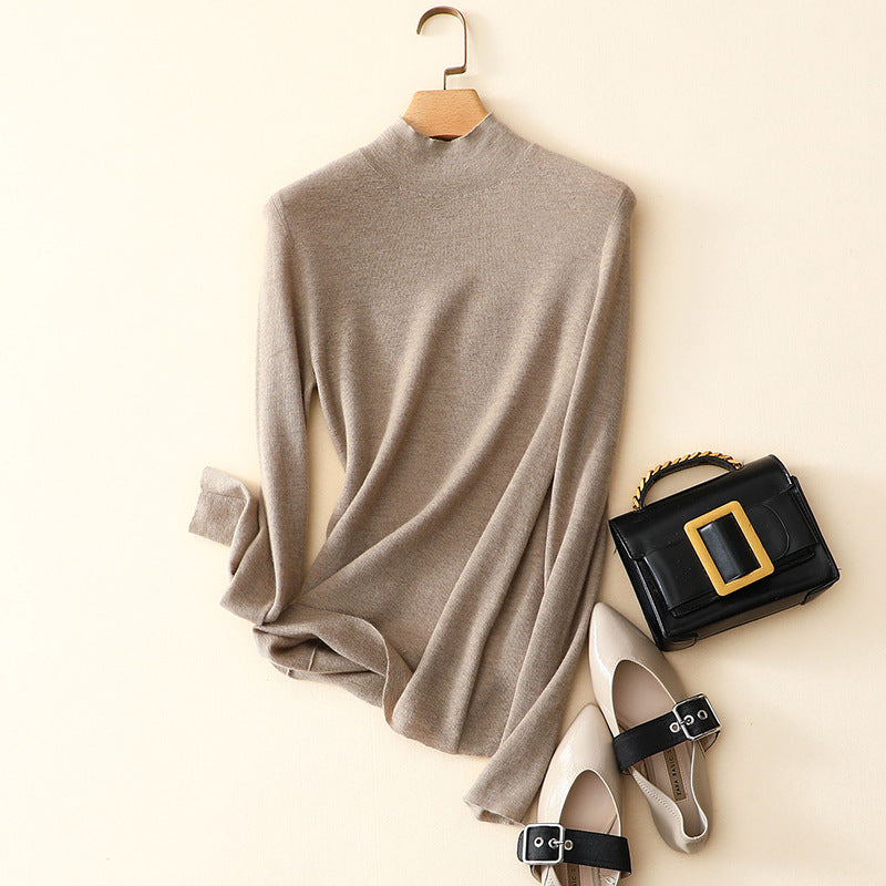 Half High Collar Sweater