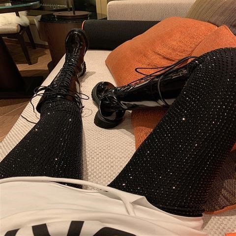 Rhinestones Leggings