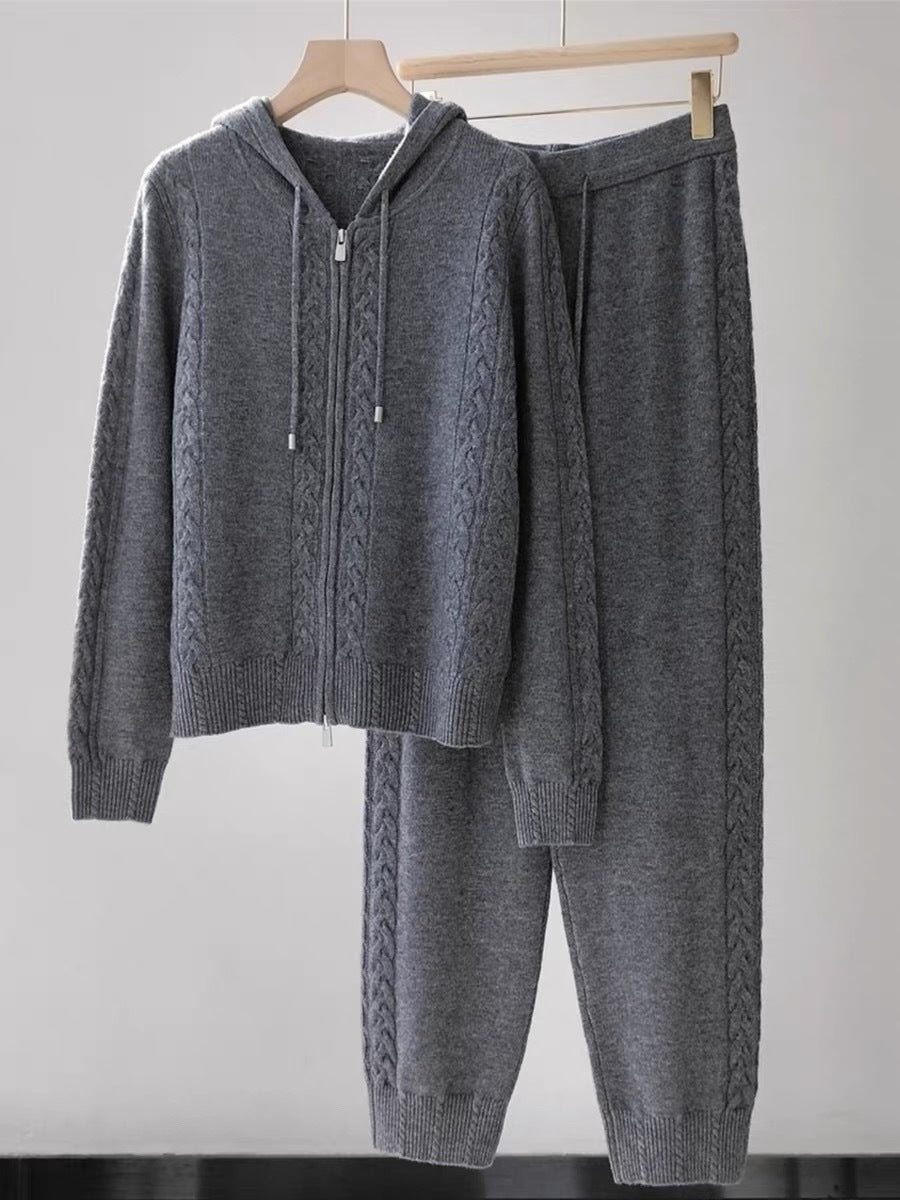 Zipper Hooded Suits
