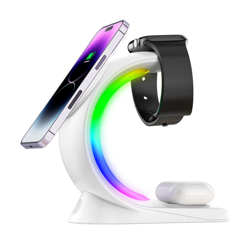 4-in-1 Wireless Charging Station & Ambient Light
