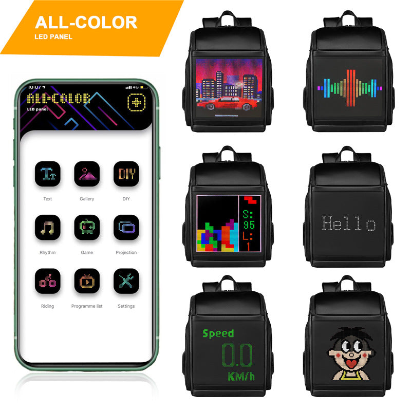 LED Display Backpack
