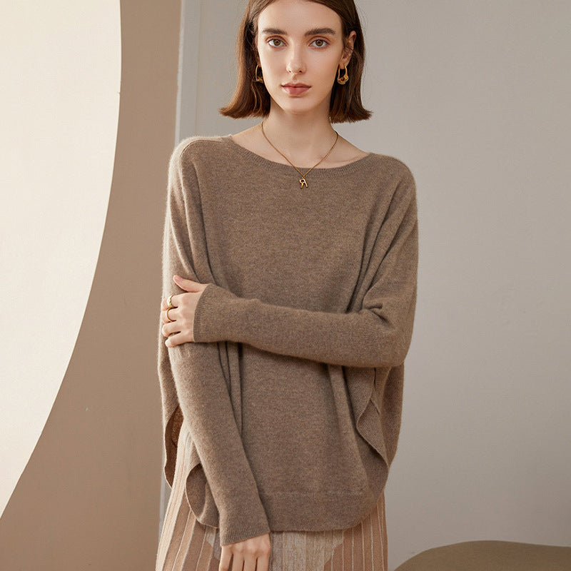Round Neck Cashmere Shirt
