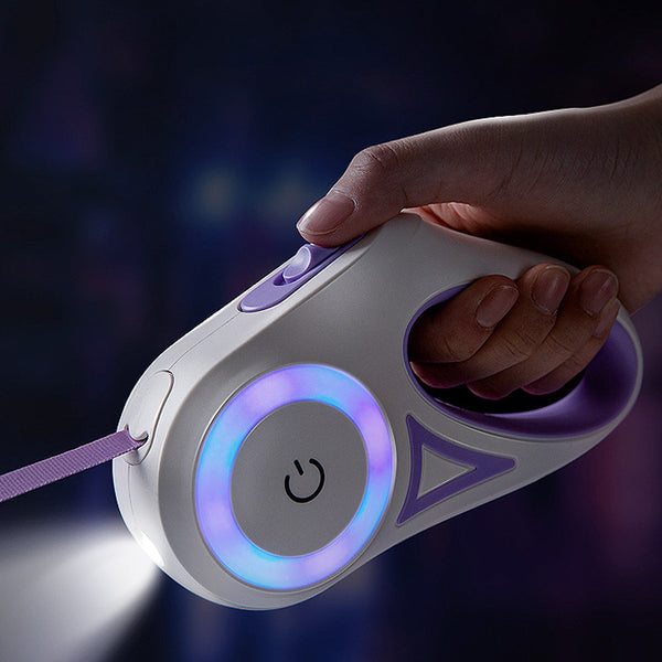 Retractable Light Up Dog Leash