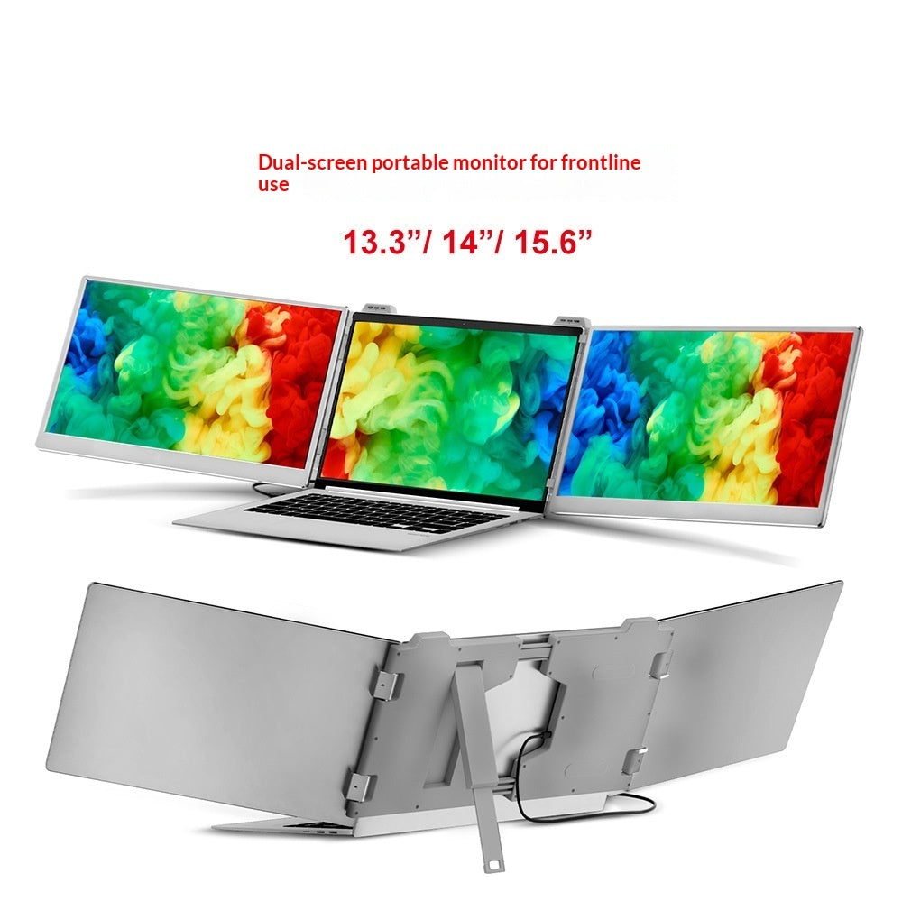 Dual-Screen Laptop Extender