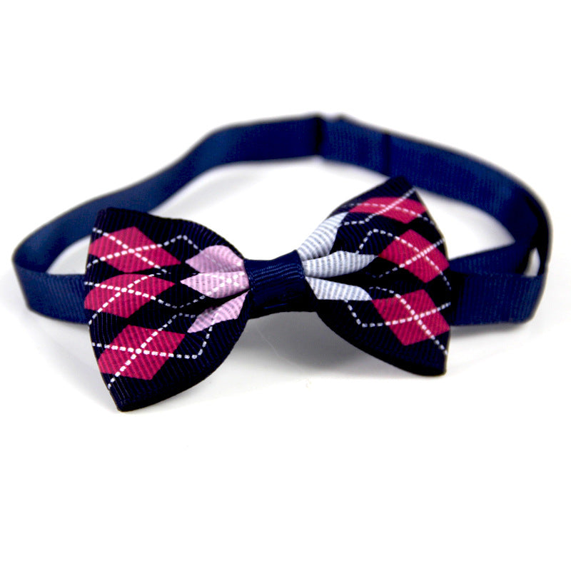 Plaid Pet Bowtie