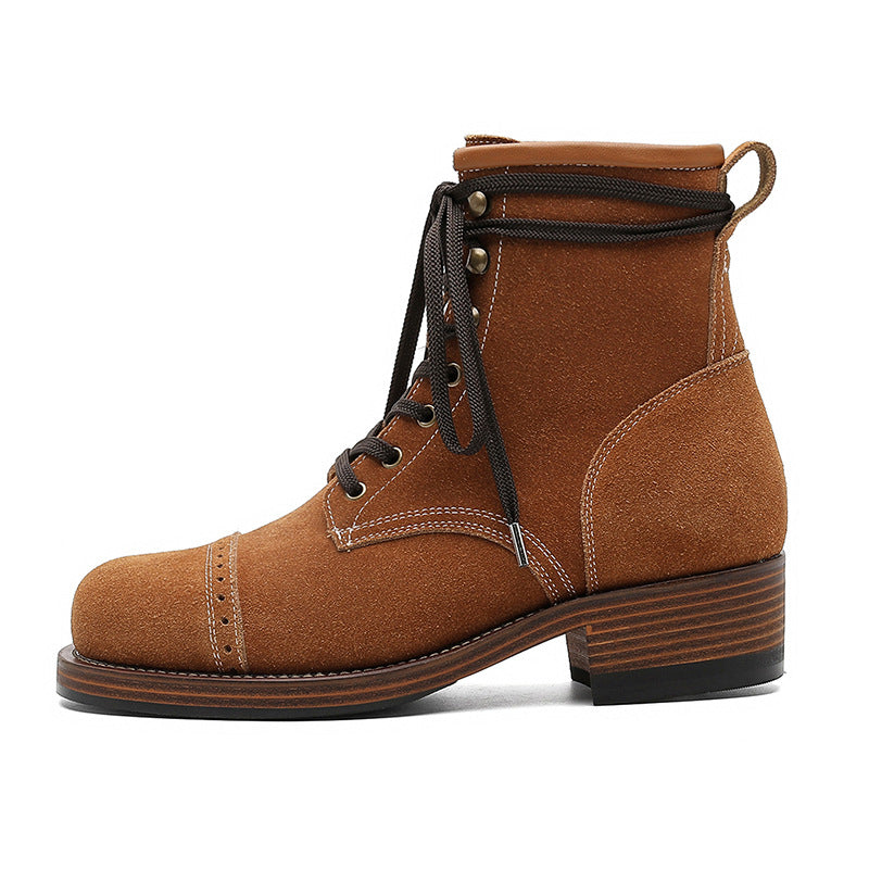 Retro Motorcycle Martin Boots