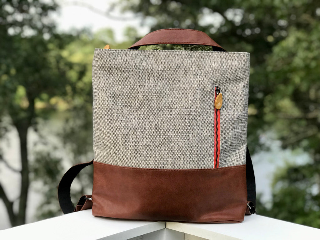 The Rockaway 3-in-1 Convertible Tote, Backpack & Crossbody Bag