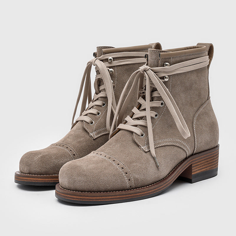 Retro Motorcycle Martin Boots