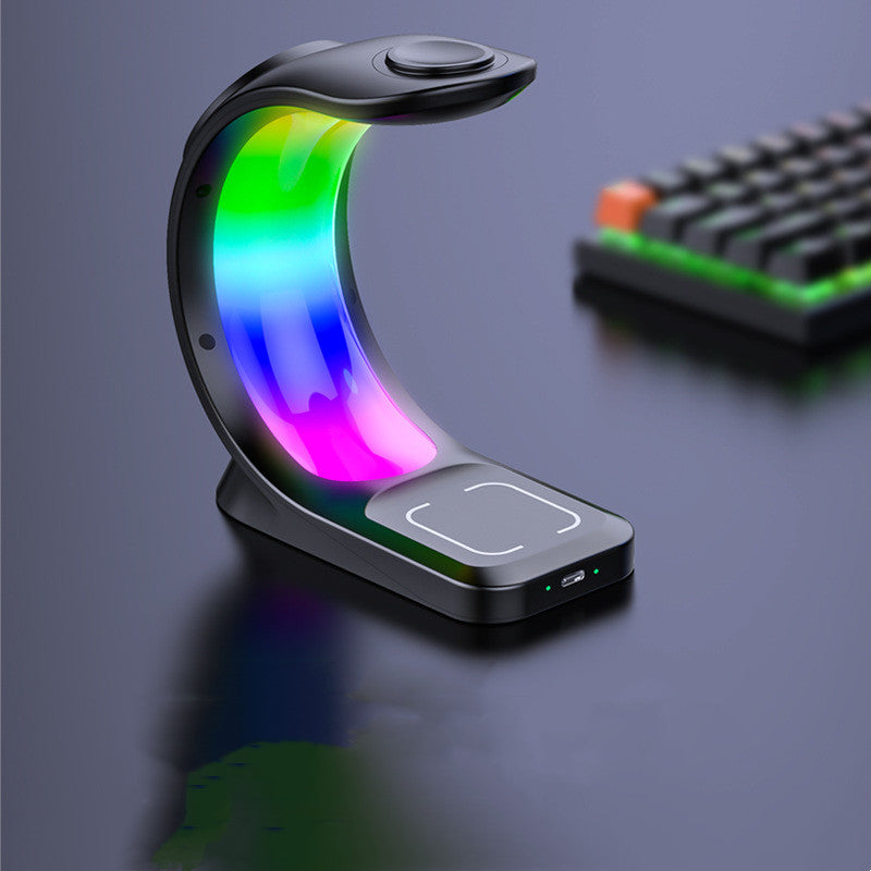 4-in-1 Wireless Charging Station & Ambient Light