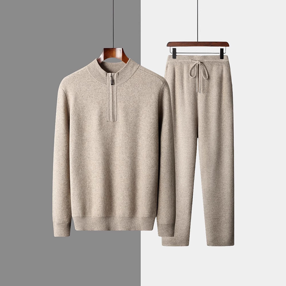 Half-Zip Knit Sweater