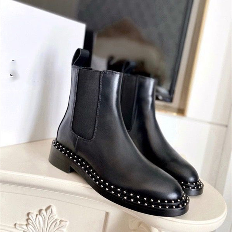 British Style Leather Boots