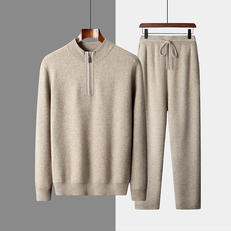 Half-Zip Knit Sweater
