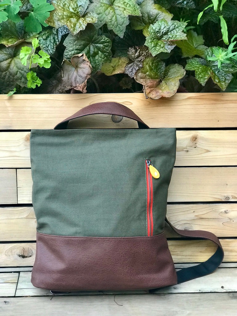 The Rockaway 3-in-1 Convertible Tote, Backpack & Crossbody Bag