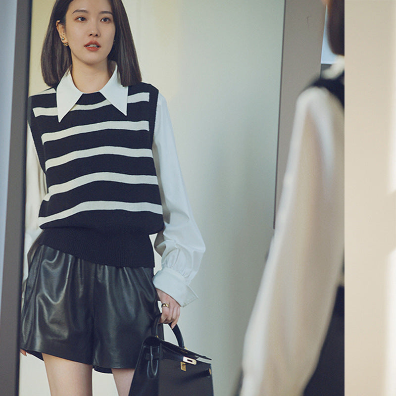 Leather Shorts
