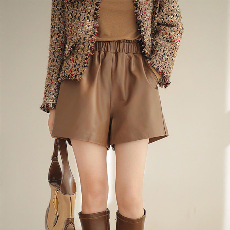 Leather Shorts