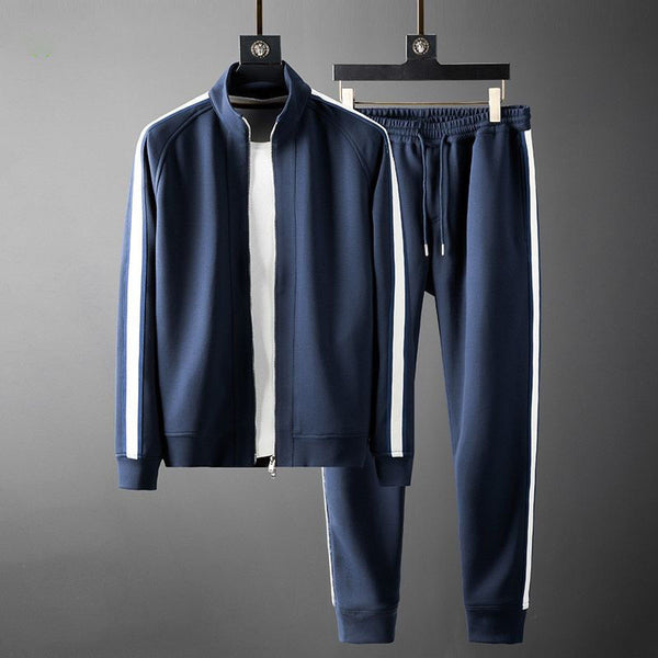 Fleece Padded Coat Trousers Suit